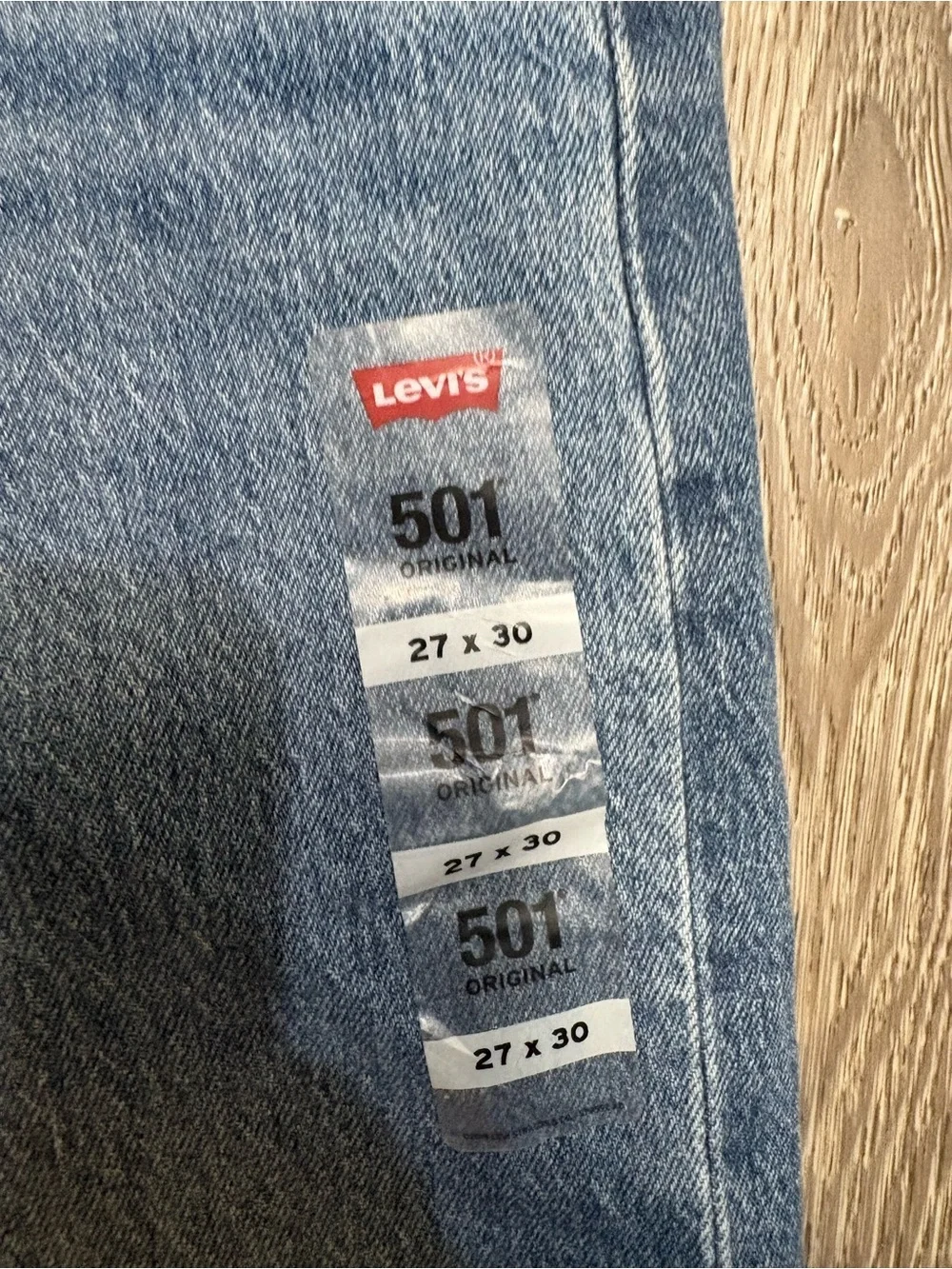 Levi's 501 Original Fit Men's Jeans - Blue straight leg